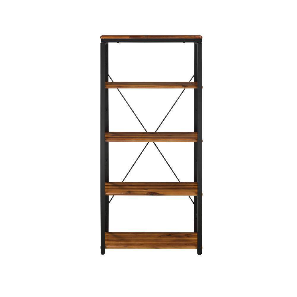ACME Jurgen Bookshelf, Oak & Black FredCo