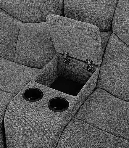 ACME Kalen Sofa (Motion), Gray Chenille FredCo