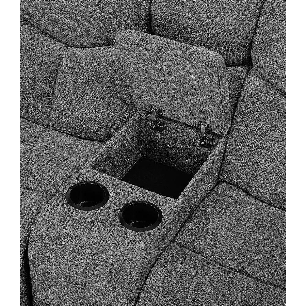 ACME Kalen Sofa (Motion), Gray Chenille FredCo