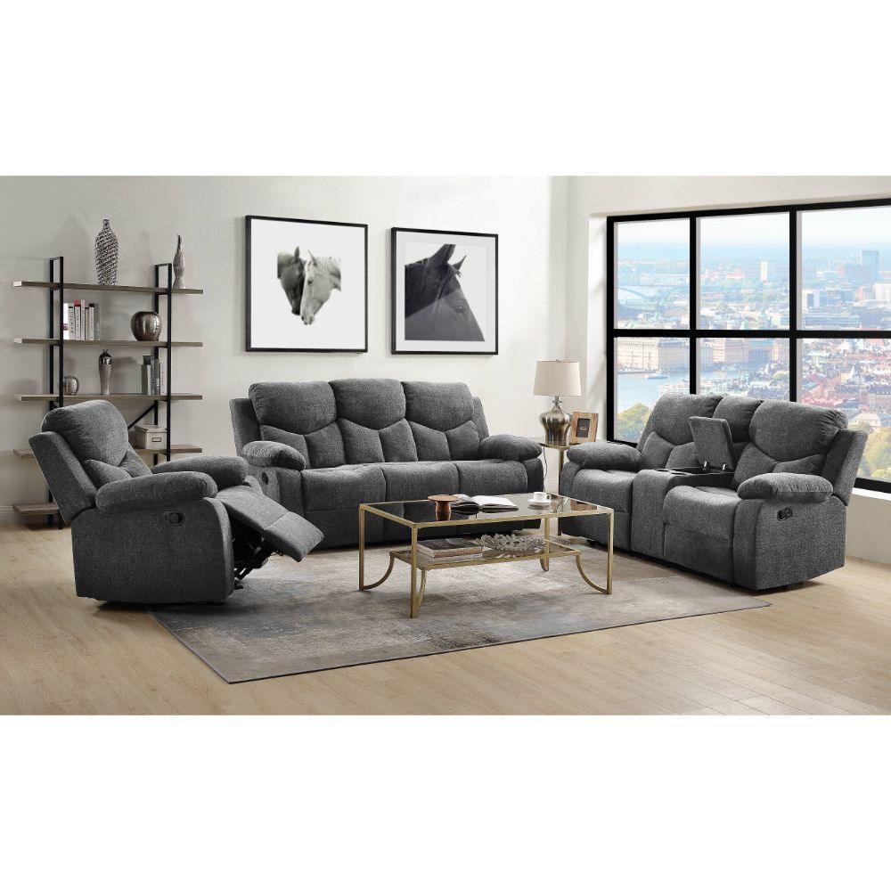ACME Kalen Sofa (Motion), Gray Chenille FredCo
