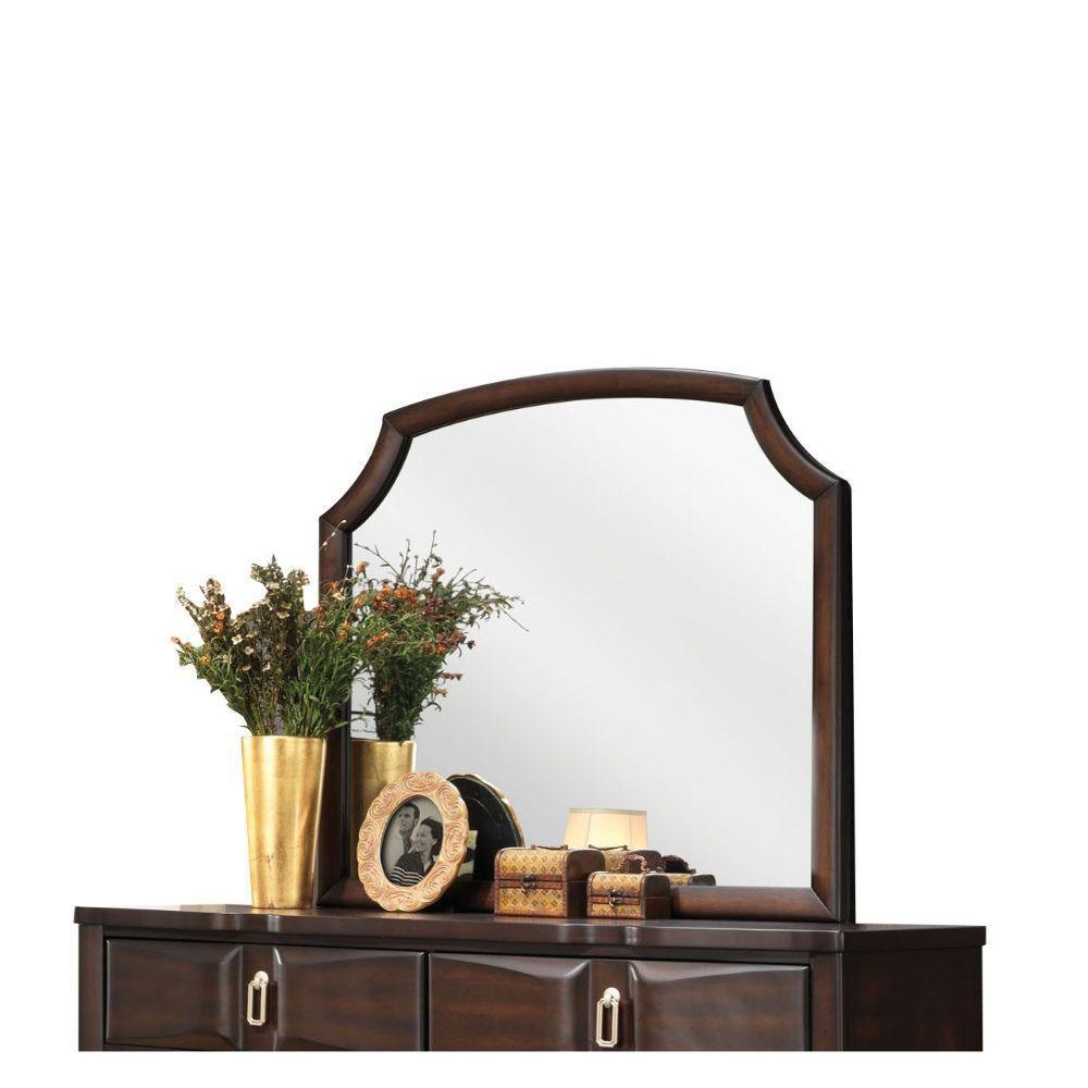 ACME Lancaster Mirror, Espresso FredCo