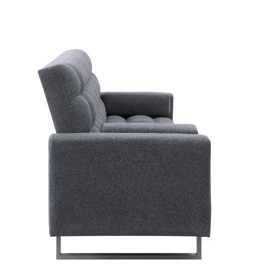 ACME Limosa Adjustable Sofa, Gray Fabric FredCo