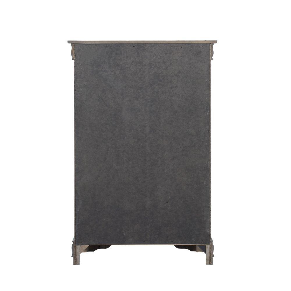 ACME Louis Philippe Chest, Dark Gray FredCo