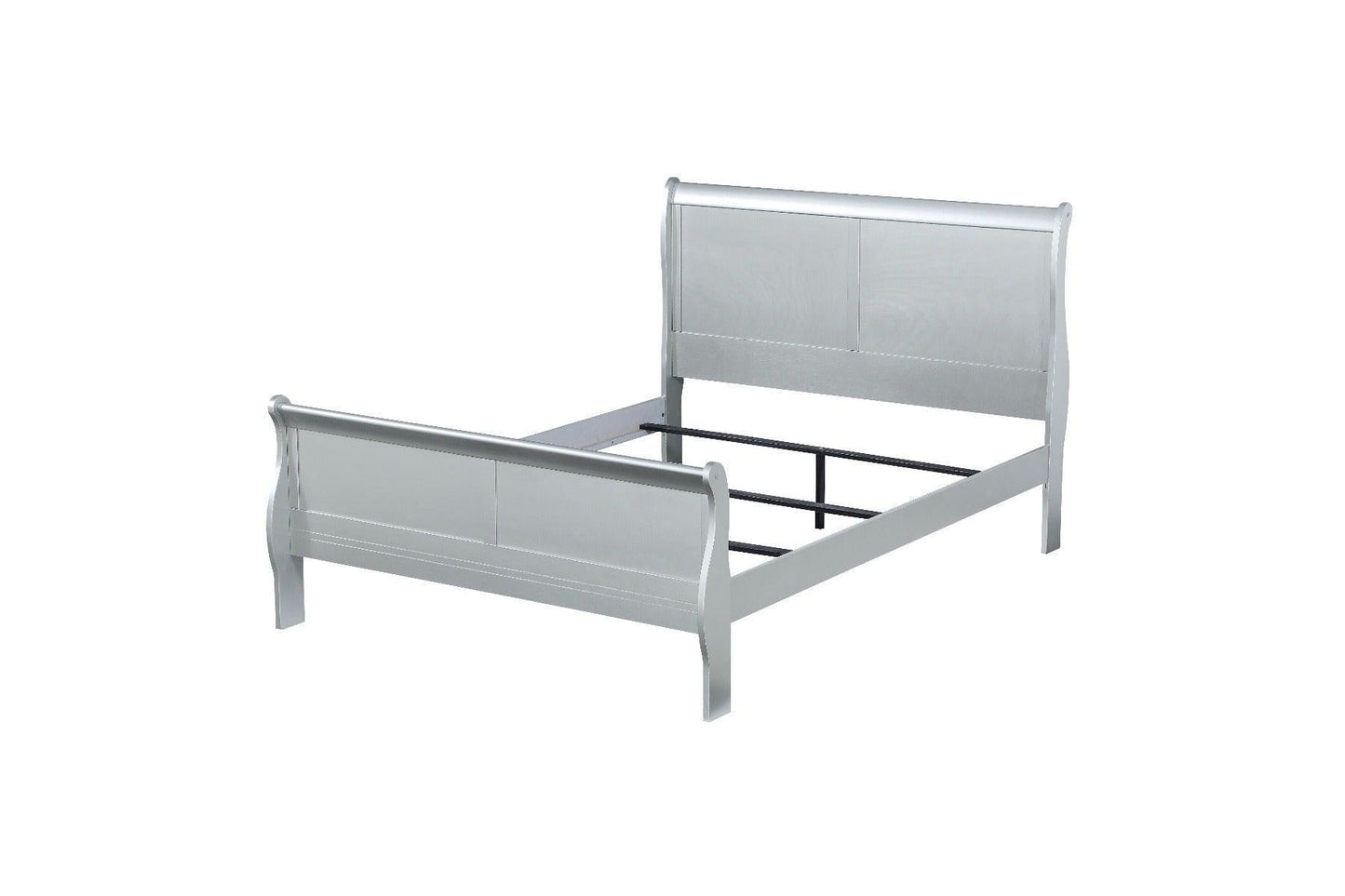ACME Louis Philippe Full Bed, Platinum 26745F FredCo