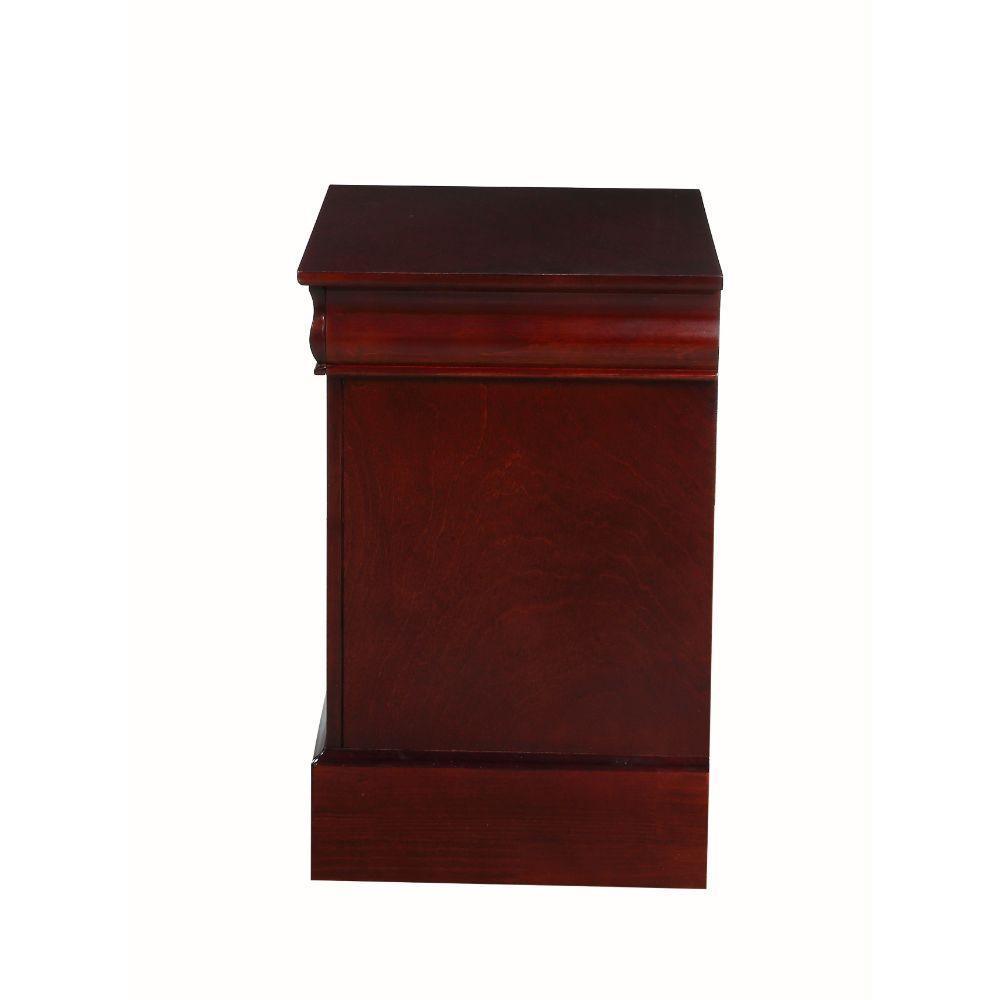 ACME Louis Philippe III Nightstand, Cherry FredCo