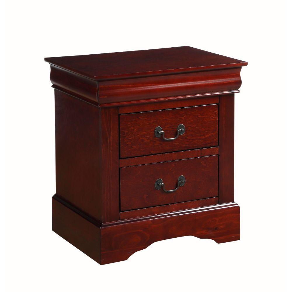 ACME Louis Philippe III Nightstand, Cherry FredCo
