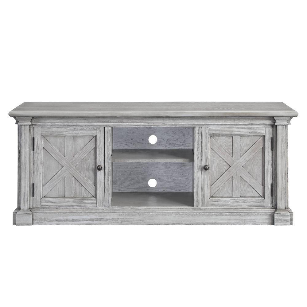 ACME Lucinda TV Stand, Gray Oak FredCo