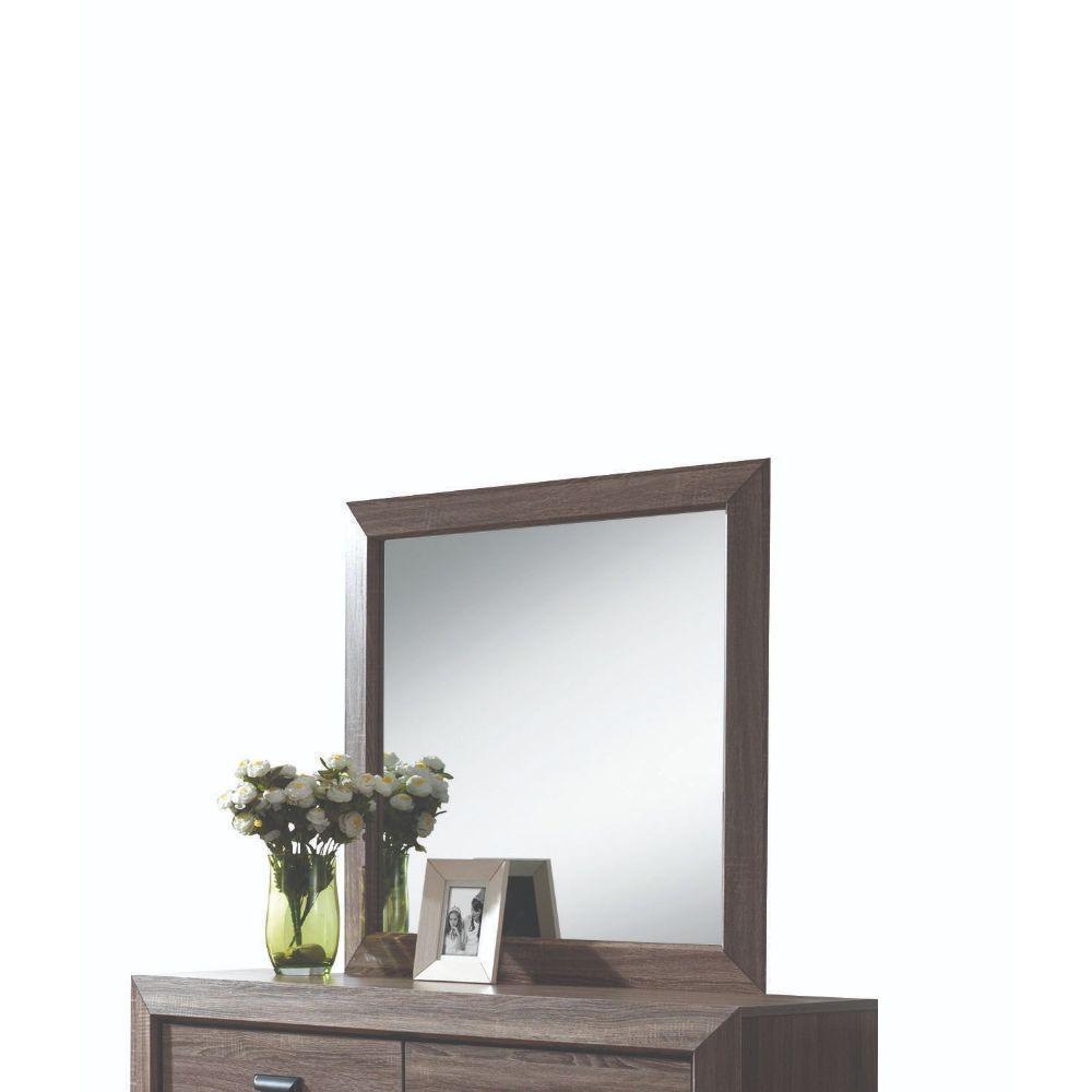 ACME Lyndon Mirror, Weathered Gray Grain FredCo