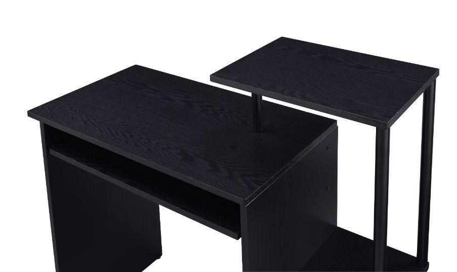 ACME Lyphre Computer Desk, Black Finish 92764 FredCo