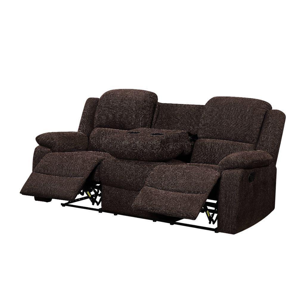 ACME Madden Sofa (Motion), Brown Chenille FredCo