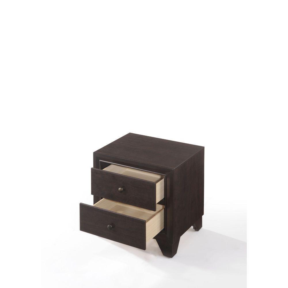 ACME Madison Nightstand, Espresso FredCo