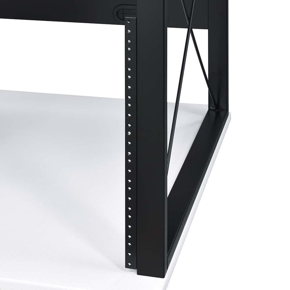ACME Megara Music Desk, White & Black Finish FredCo