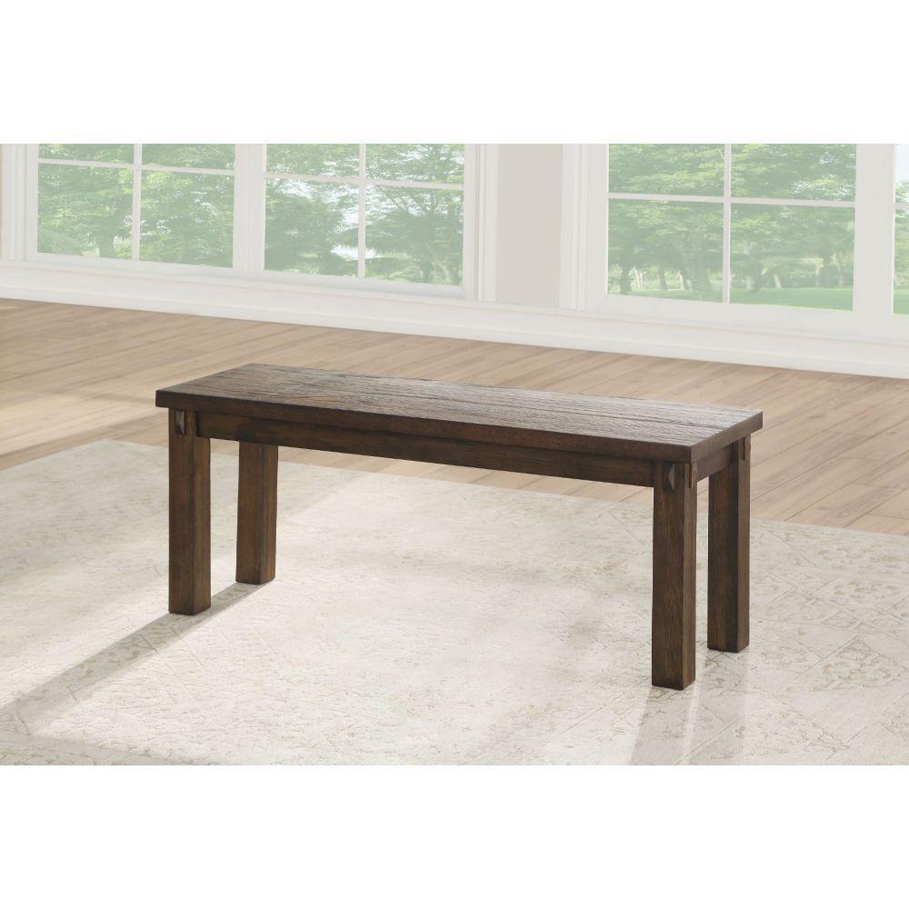 ACME Nabirye Bench, Dark Oak FredCo