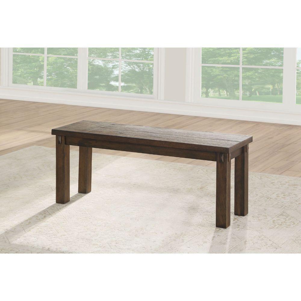 ACME Nabirye Bench, Dark Oak FredCo