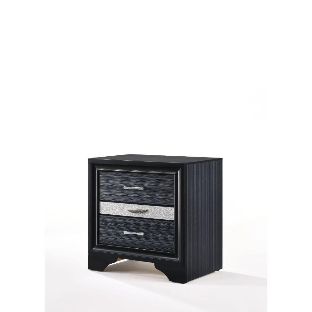 ACME Naima Nightstand, Black FredCo