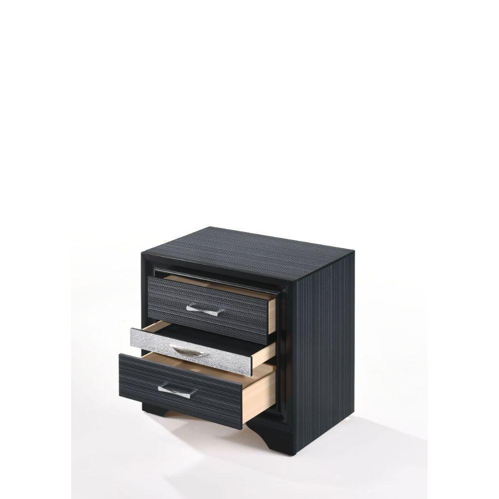 ACME Naima Nightstand, Black FredCo