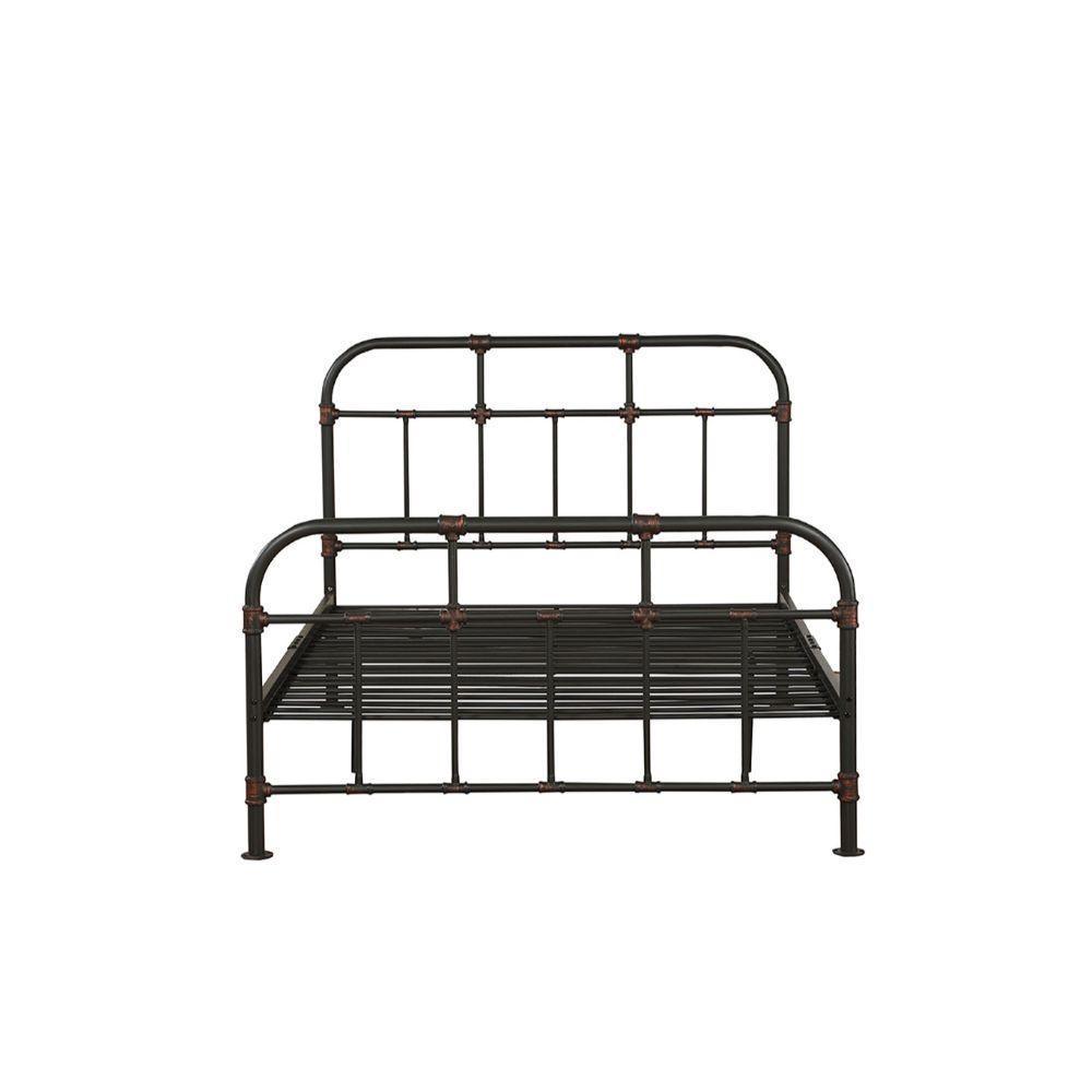 ACME Nicipolis Full Bed, Sandy Gray FredCo