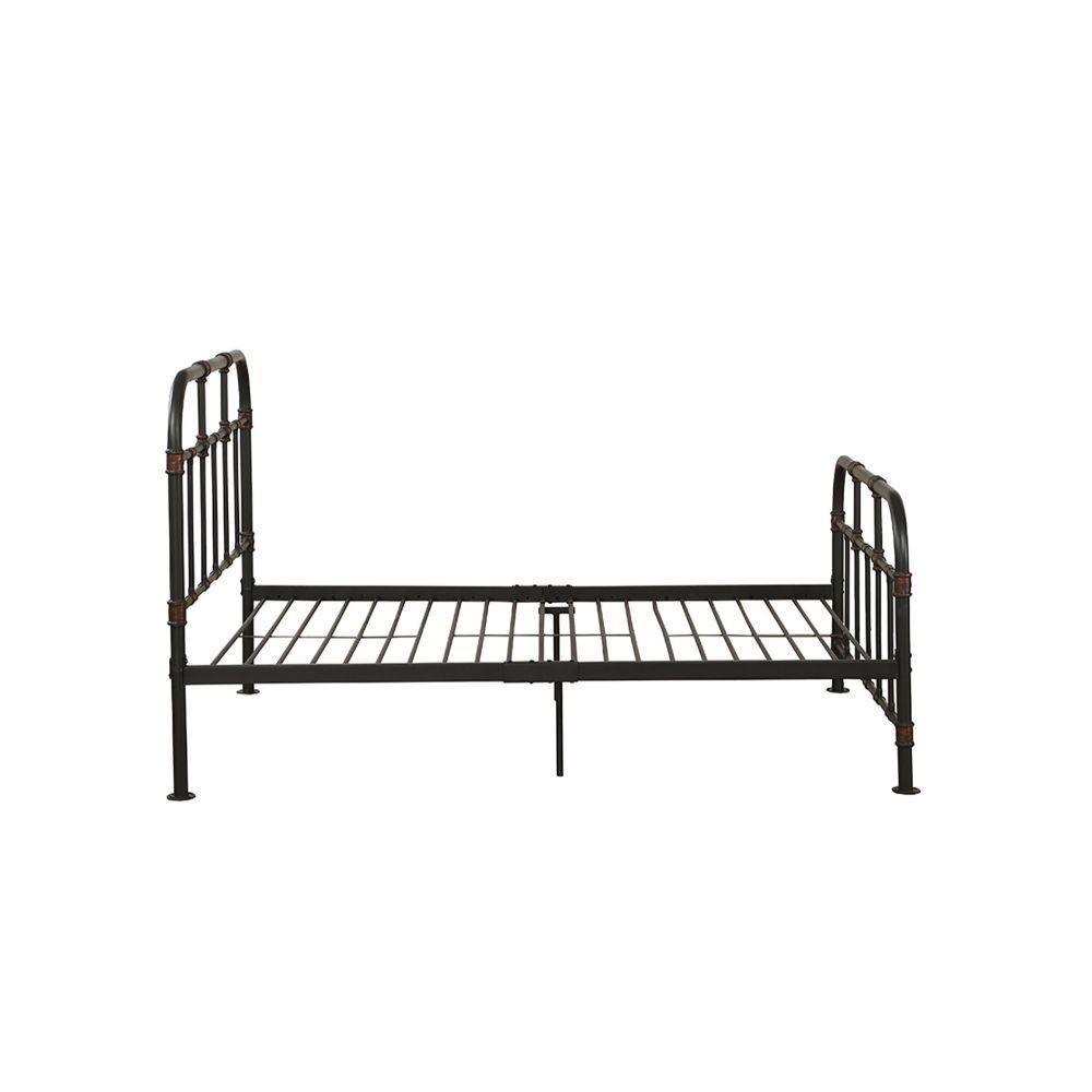 ACME Nicipolis Full Bed, Sandy Gray FredCo