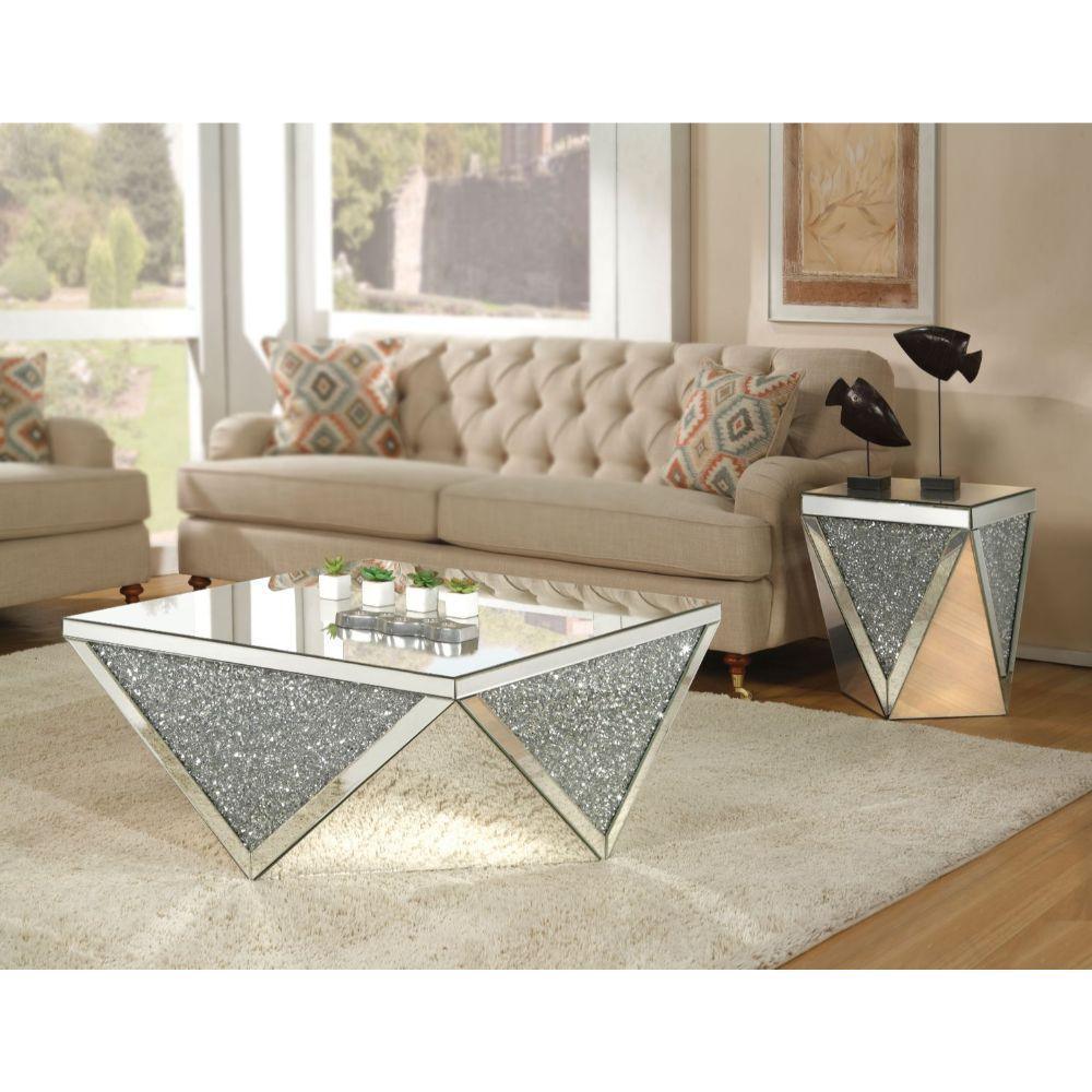 ACME Noralie Coffee Table, Mirrored FredCo