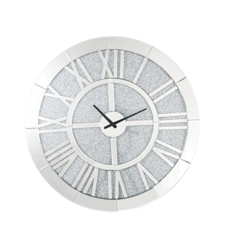 ACME Nowles Wall Clock, Mirrored FredCo