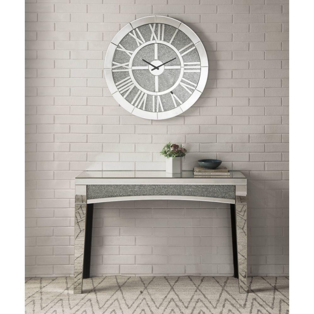 ACME Nowles Wall Clock, Mirrored FredCo