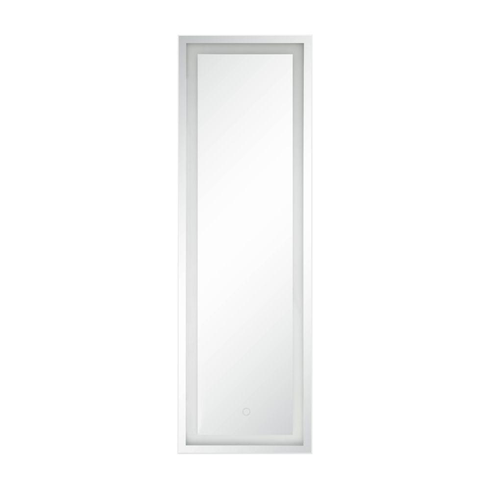 ACME Nyoka Floor Mirror w/LED, Mirrored FredCo