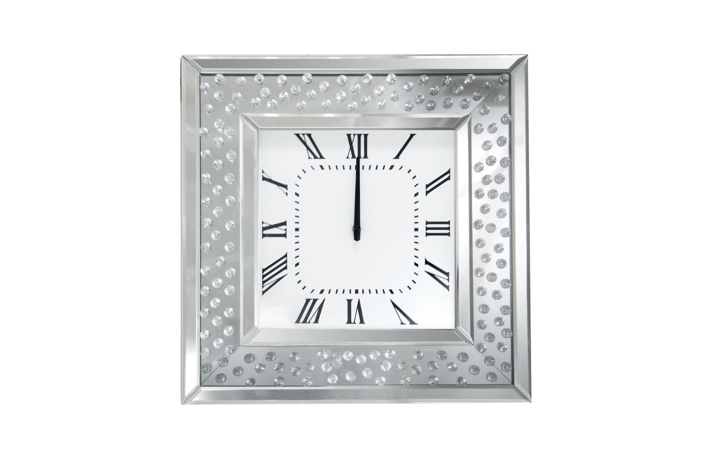 ACME Nysa Wall Clock, Mirrored FredCo