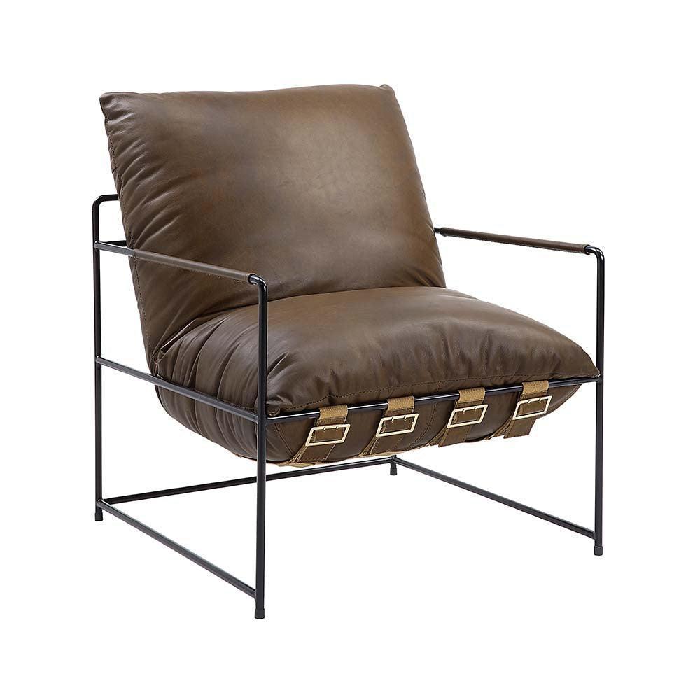 ACME Oralia Accent Chair, Saturn Top Grain Leather FredCo