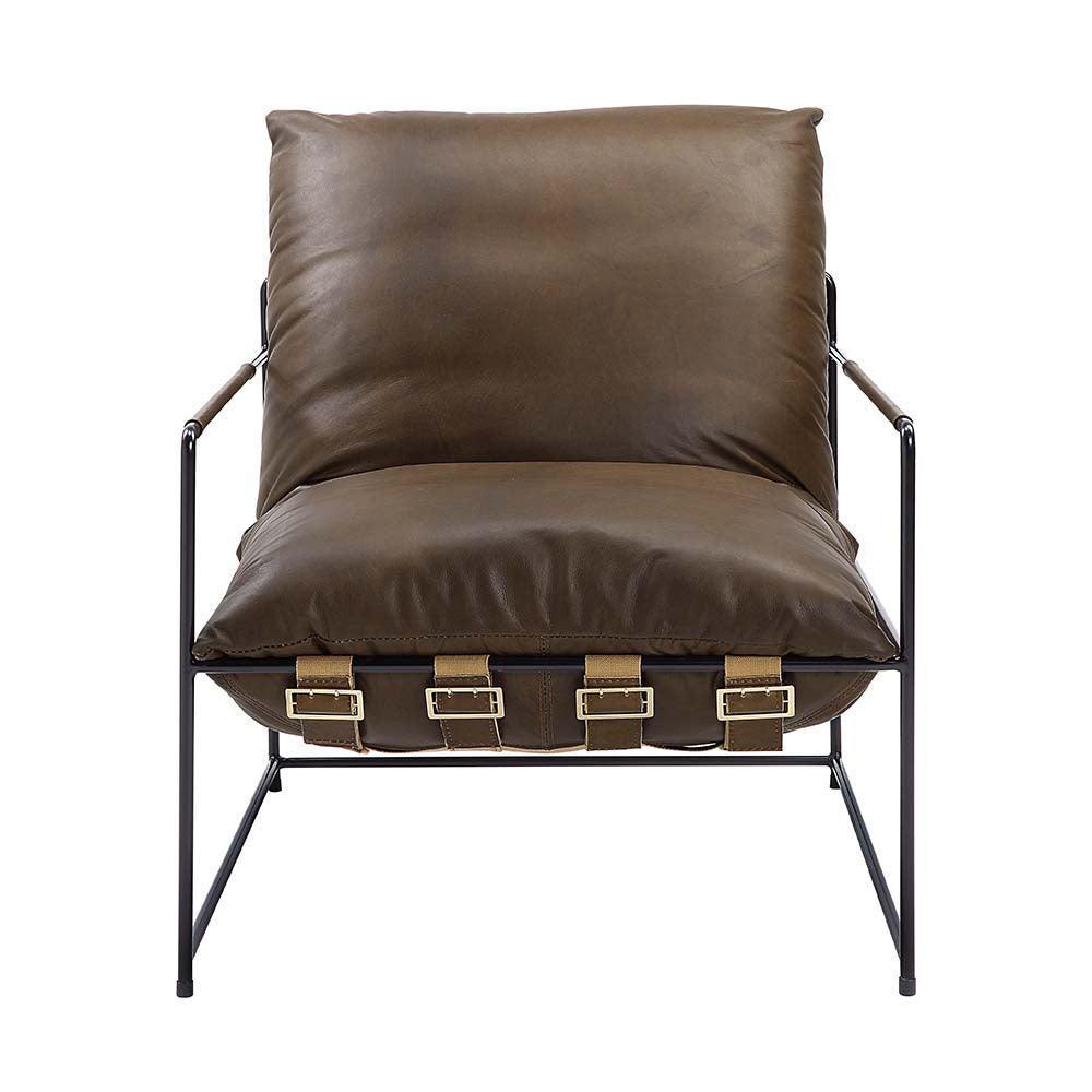 ACME Oralia Accent Chair, Saturn Top Grain Leather FredCo