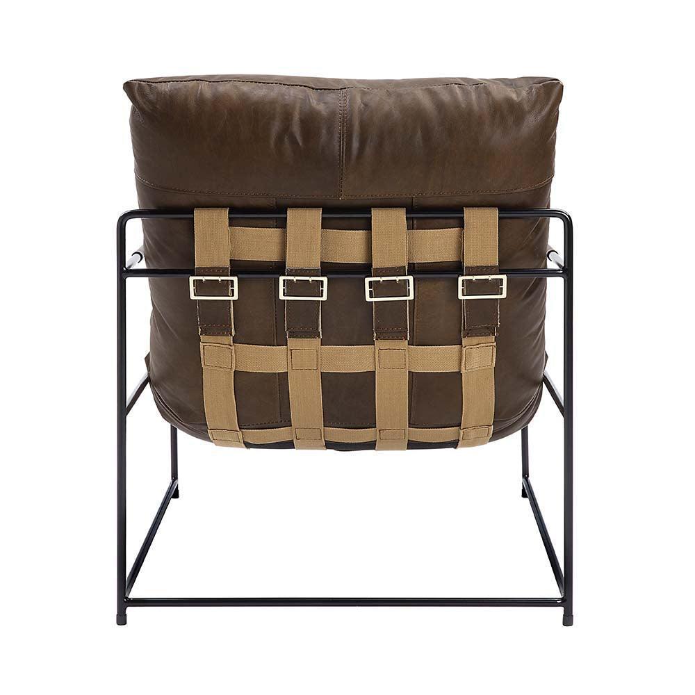 ACME Oralia Accent Chair, Saturn Top Grain Leather FredCo