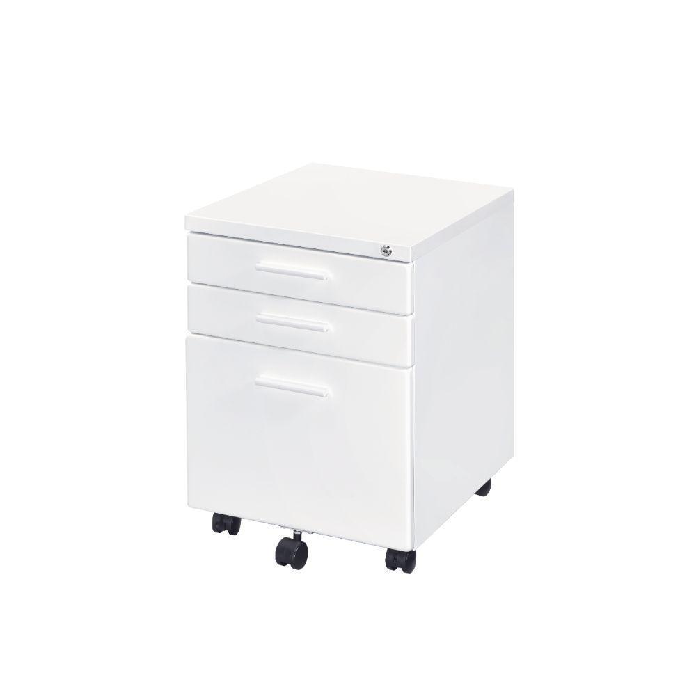 ACME Peden File Cabinet, White FredCo