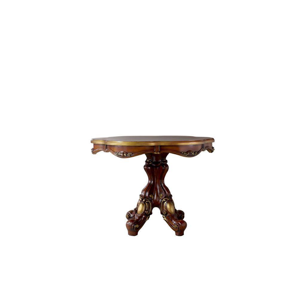 ACME Picardy Counter Height Table, Honey Oak FredCo