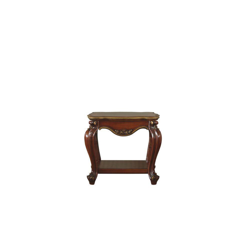 ACME Picardy End Table, Honey Oak FredCo