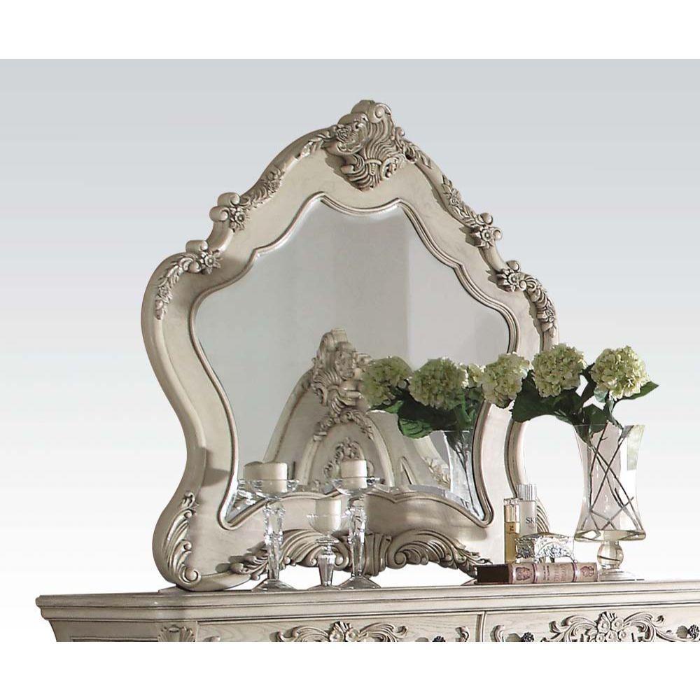 ACME Ragenardus Mirror, Antique White FredCo