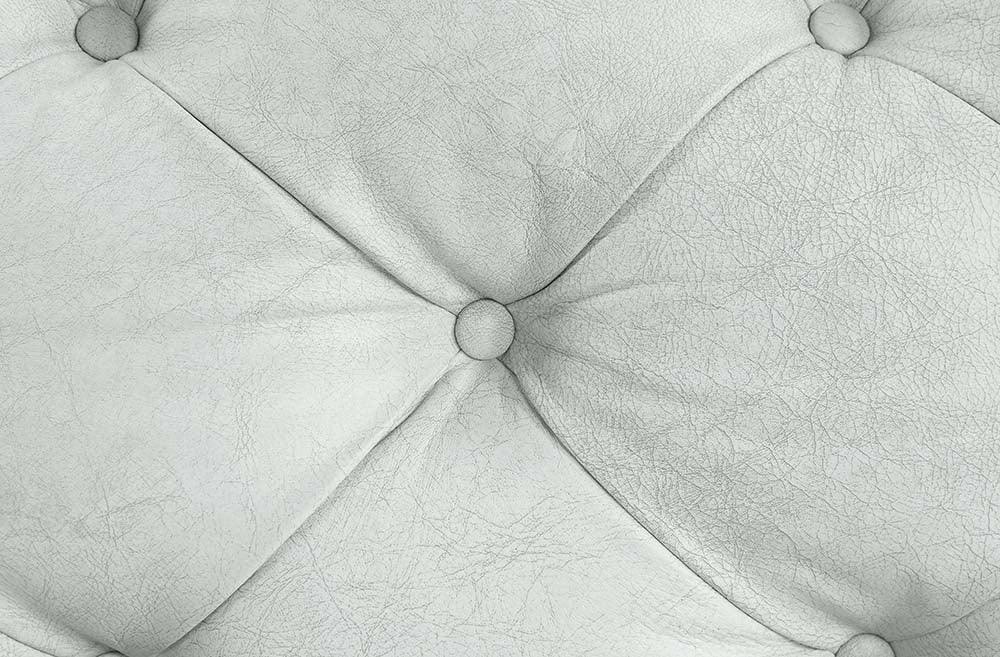 ACME Ragle Sofa, Vintage White Top Grain Leather FredCo