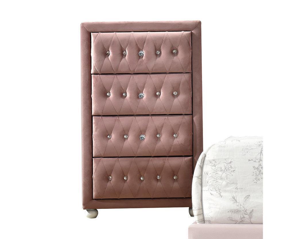 ACME Reggie Chest, Pink Fabric FredCo
