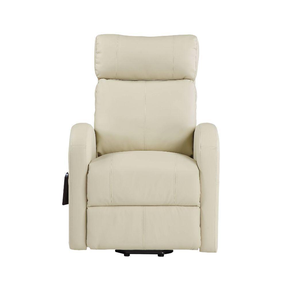 ACME Ricardo Recliner w/Power Lift, Beige PU FredCo