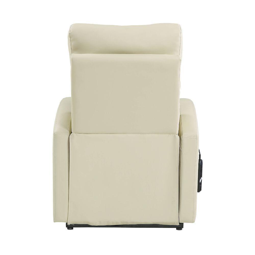 ACME Ricardo Recliner w/Power Lift, Beige PU FredCo
