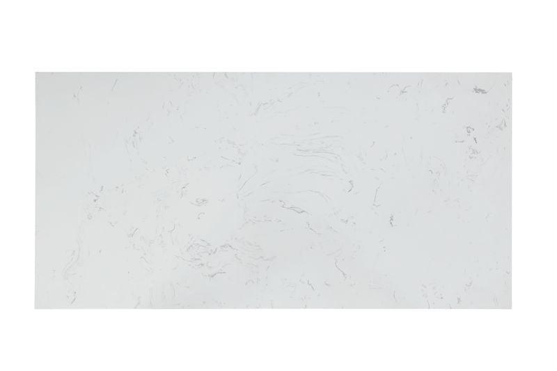 ACME Rorratt Kitchen Island, Marble & White Finish FredCo