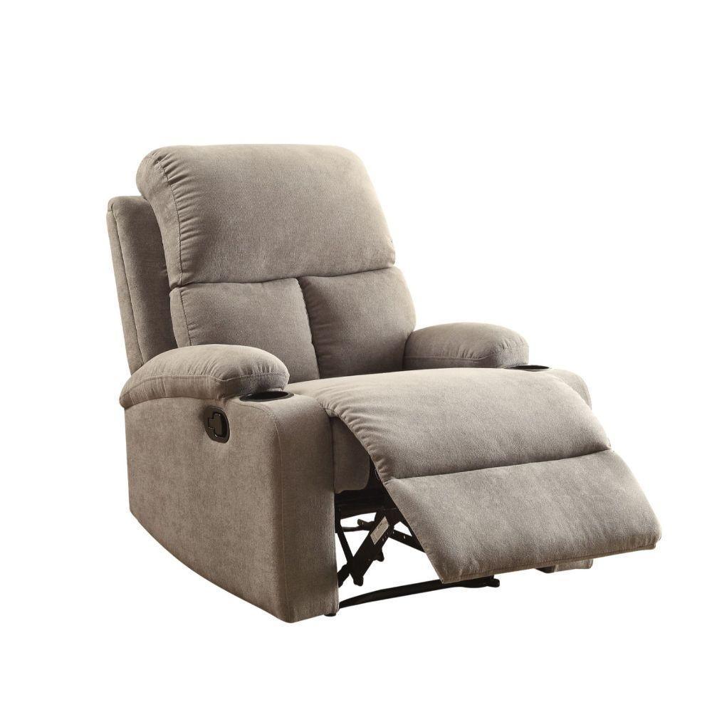 ACME Rosia Recliner, Gray Velvet FredCo