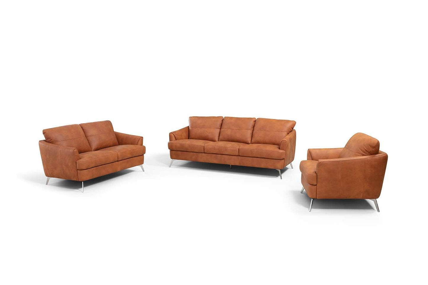 ACME Safi Loveseat , Cappuchino Leather FredCo