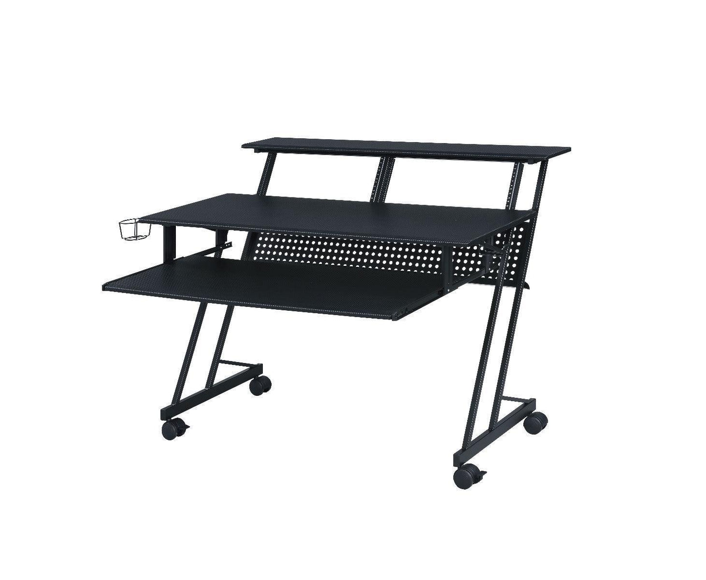 ACME Suitor Music Recording Studio Desk, Black FredCo