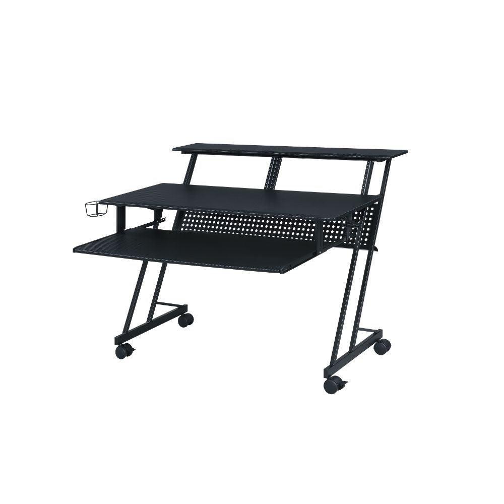 ACME Suitor Music Recording Studio Desk, Black FredCo