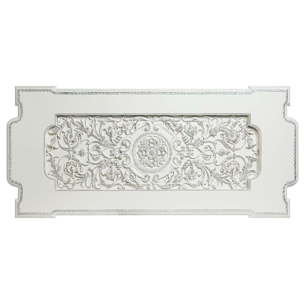 ACME Vanaheim Dining Table, Antique White Finish FredCo