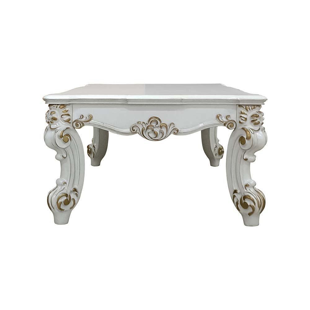 ACME Vendom II Coffee table, Antique Pearl Finish FredCo