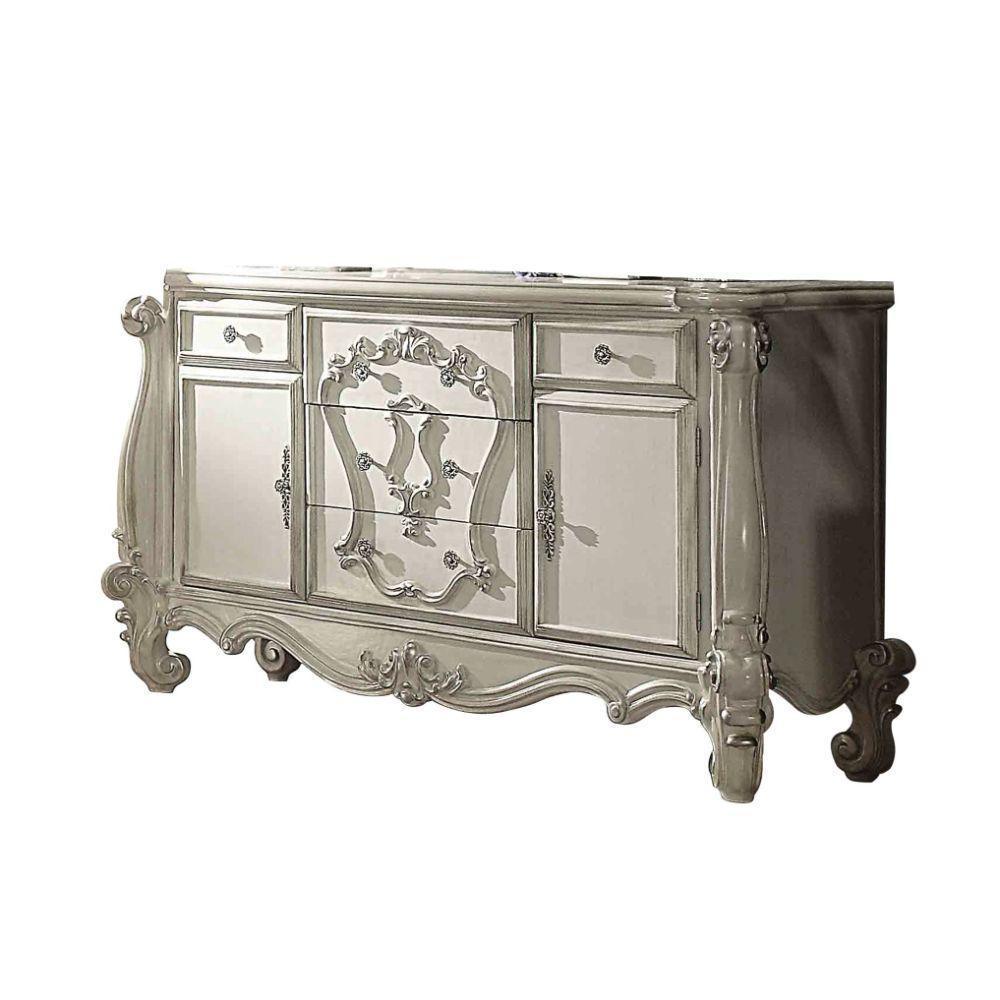ACME Versailles Dresser, Bone White FredCo