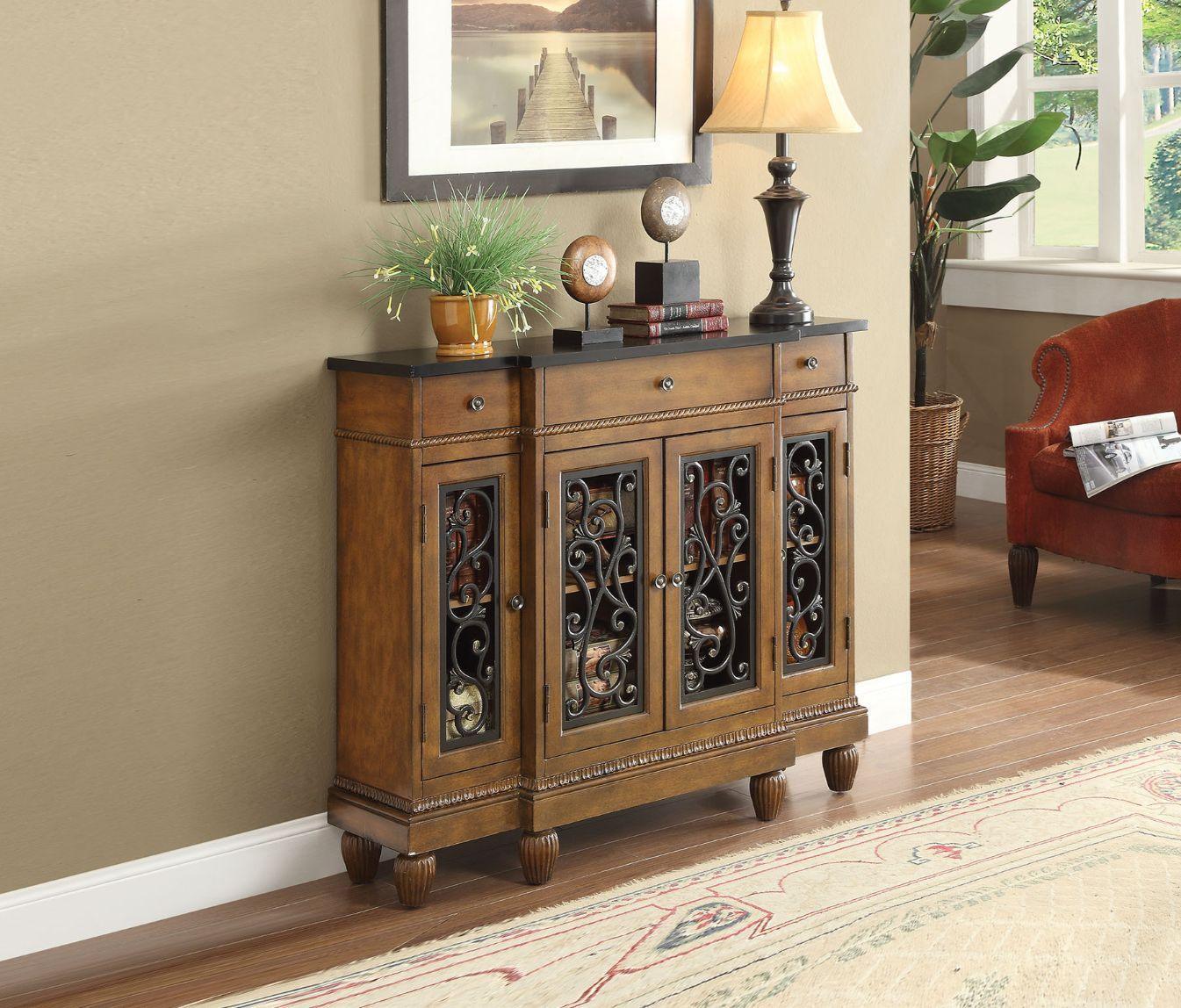 ACME Vidi Console Table, Oak FredCo