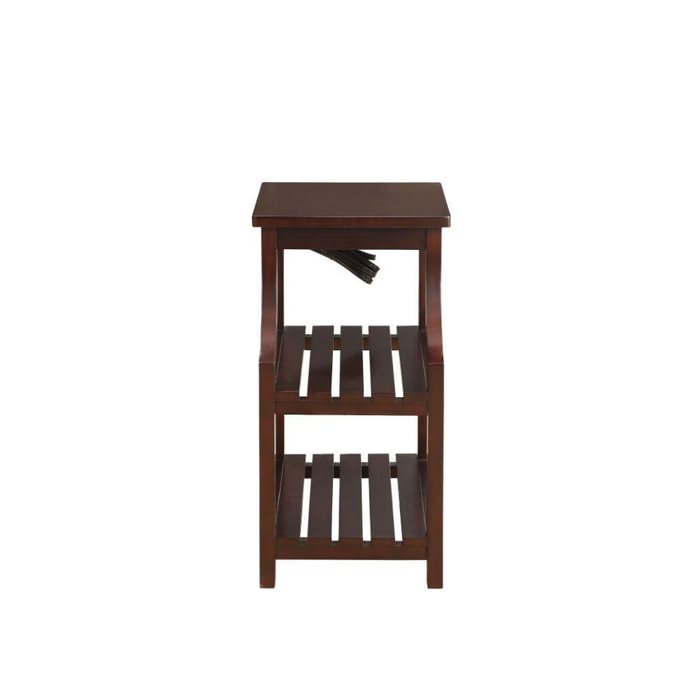 ACME Wasaki Side Table (USB), Espresso FredCo