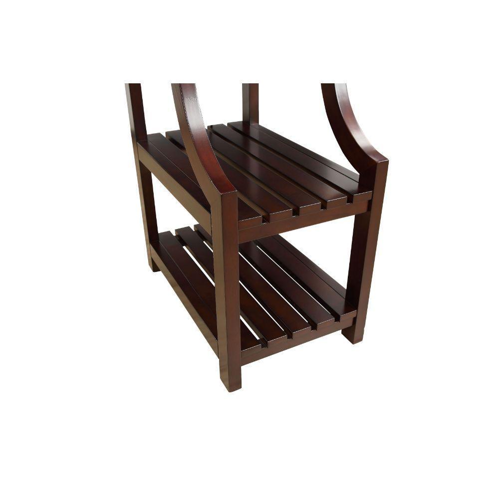 ACME Wasaki Side Table (USB), Espresso FredCo