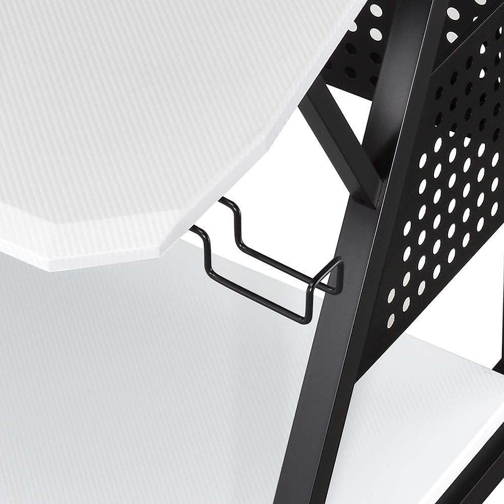 ACME Willow Music Desk, White & Black Finish FredCo